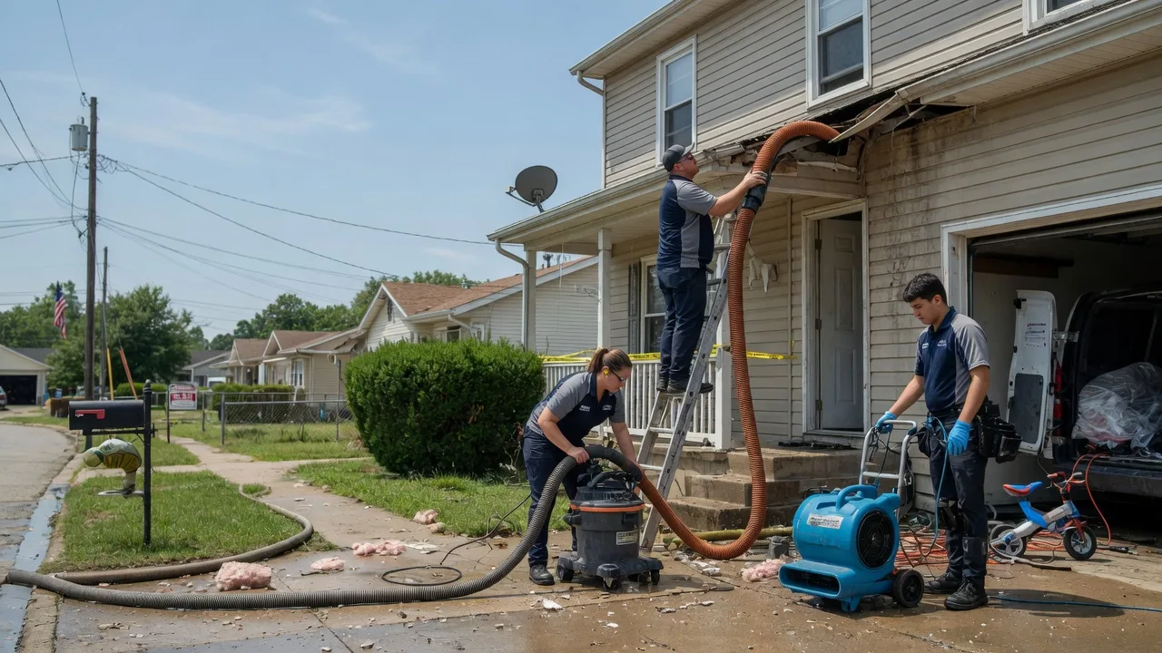Water Damage Restoration in Valley Bend, WV near me